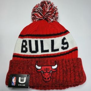 NEW Chicago Bulls NBA Fleece Lined Beenie - Adult - OSFM
